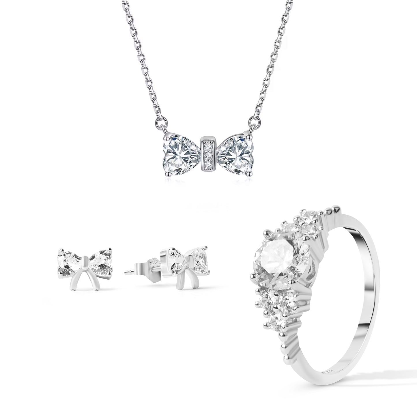 Sparkling Silver Set