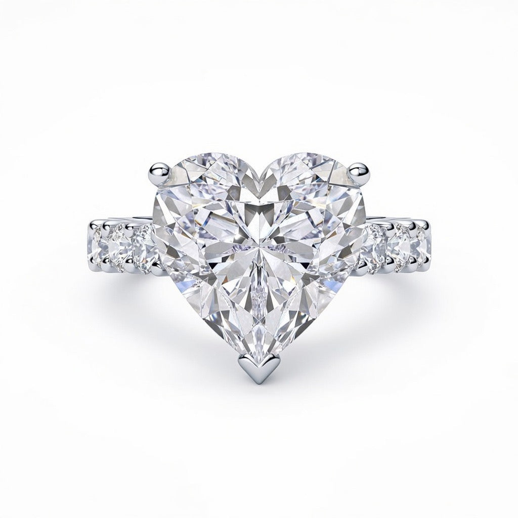 Diamond Heart Ring