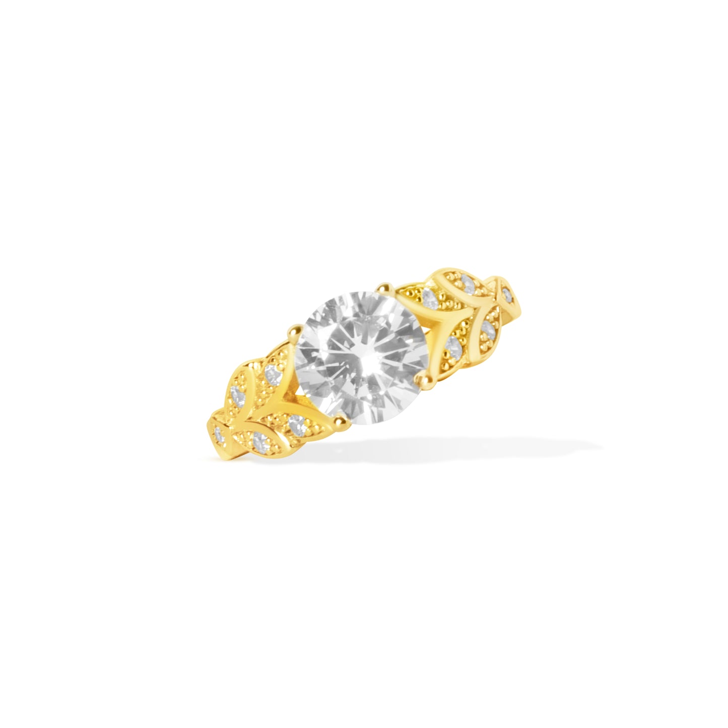 Gold Petals Ring