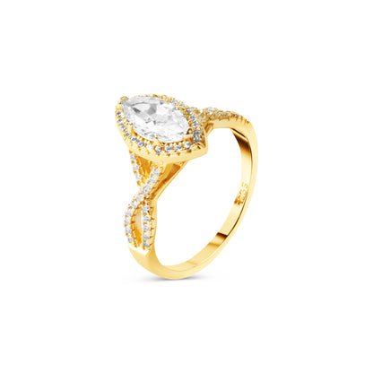 Marquise Cut Engagement Ring