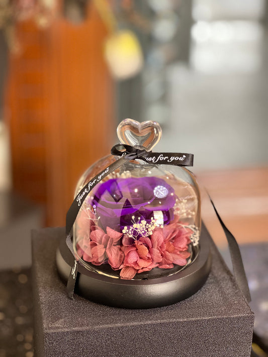 Fairy Preserved Rose – Purple