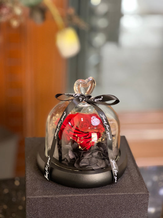 Fairy Preserved Rose – Red