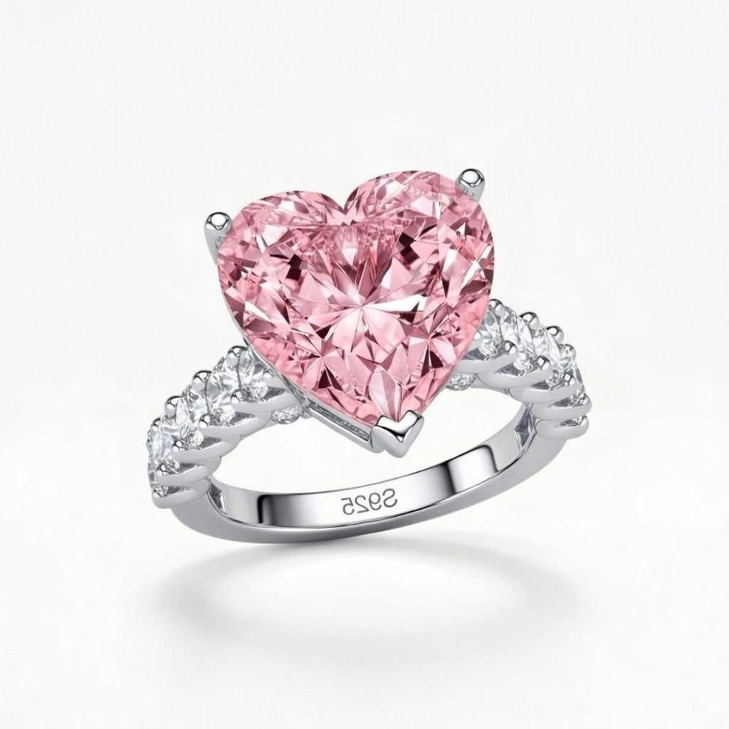 Blush Heart Ring