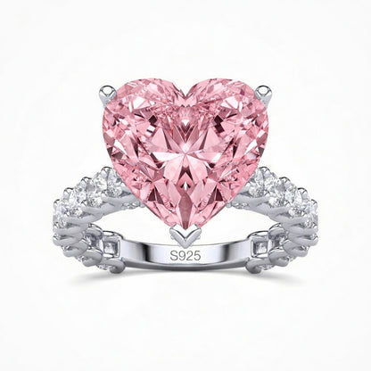 Blush Heart Ring