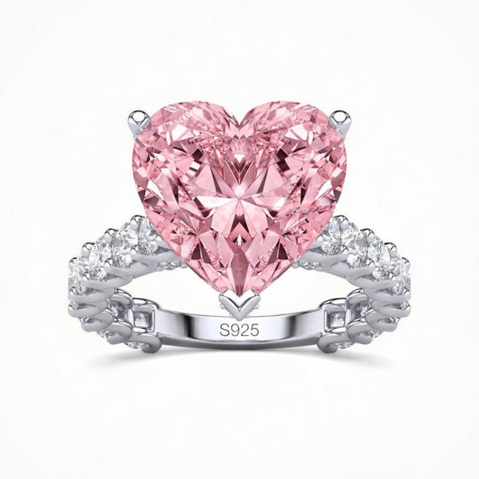 Blush Heart Ring